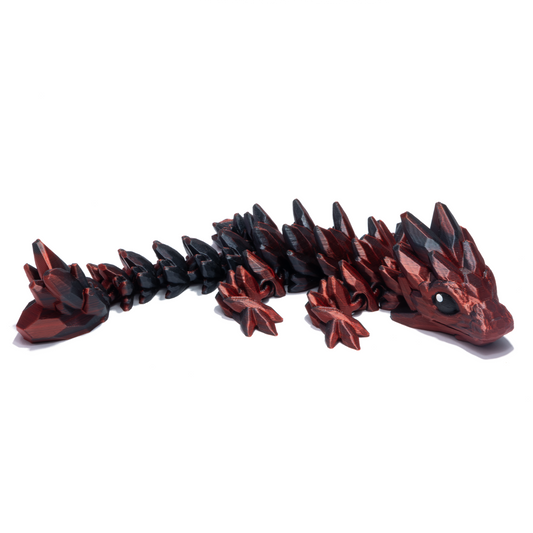 Gem Baby Dragon - Red-Black