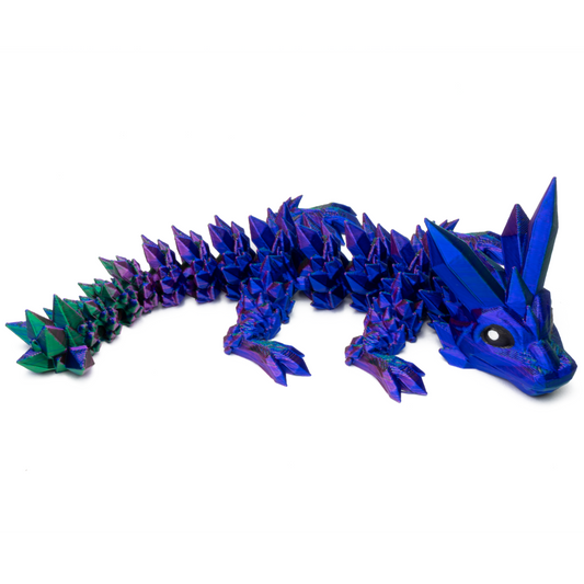 Crystal Baby Dragon - Red-Green-Blue