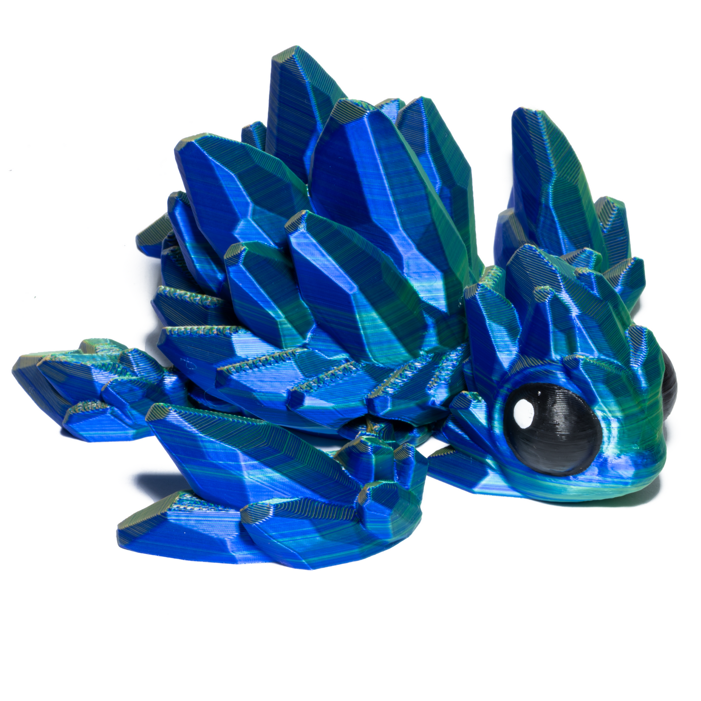 Gem Tortoise - Blue-Green-Orange